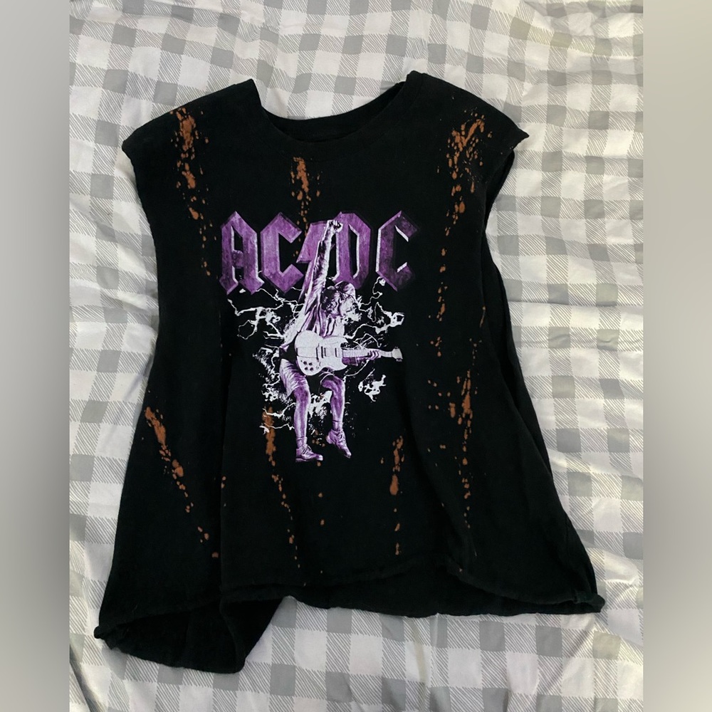 AC/DC Sleeveless T Shirt